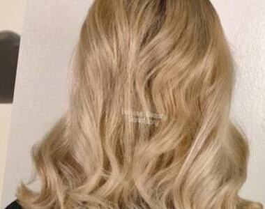 Honey blonde balayage by Belisse